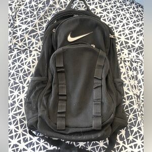 Nike Black Mesh Backpack